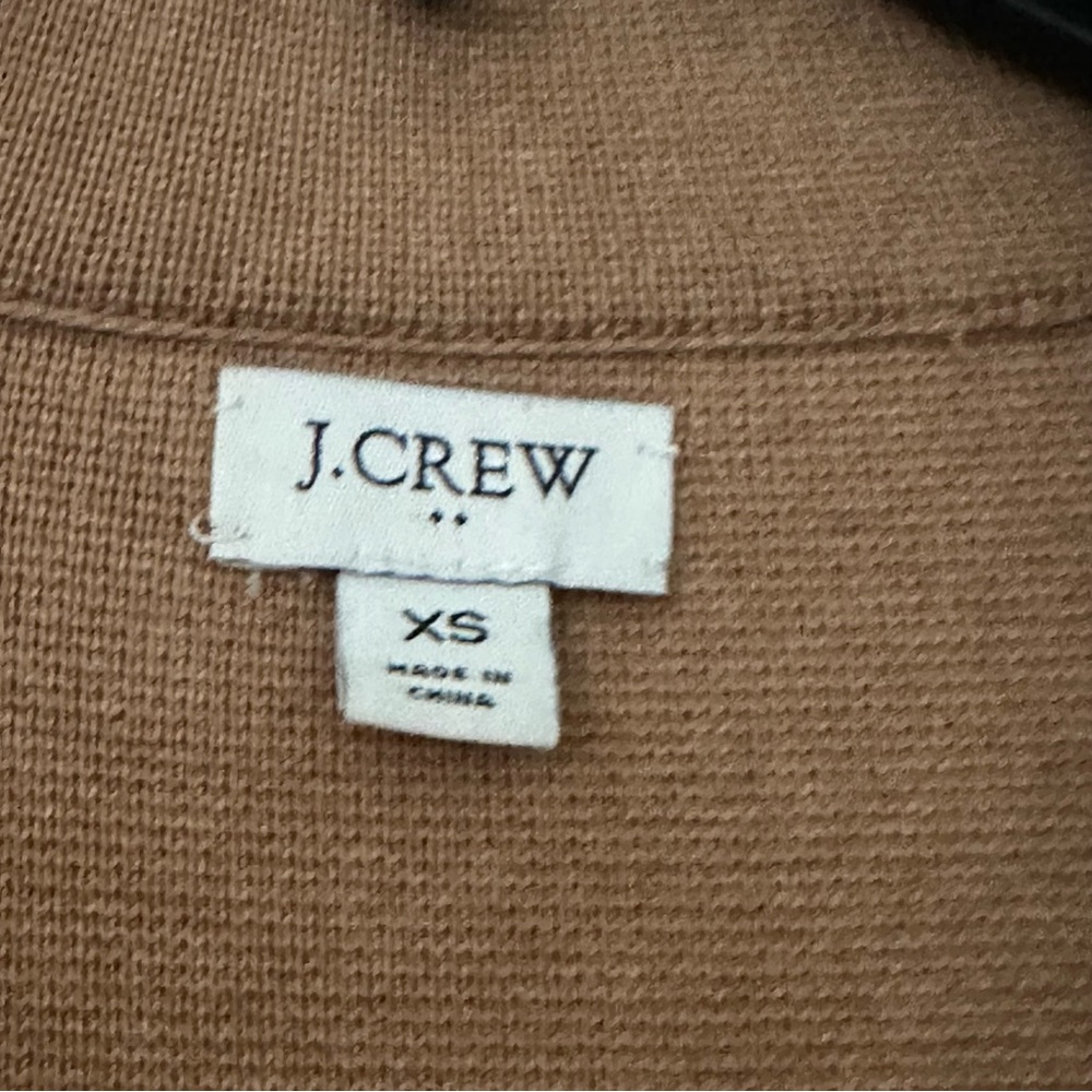 J Crew Schoolboy Sweater Blazer Heather Acorn XS - Picture 5 of 11